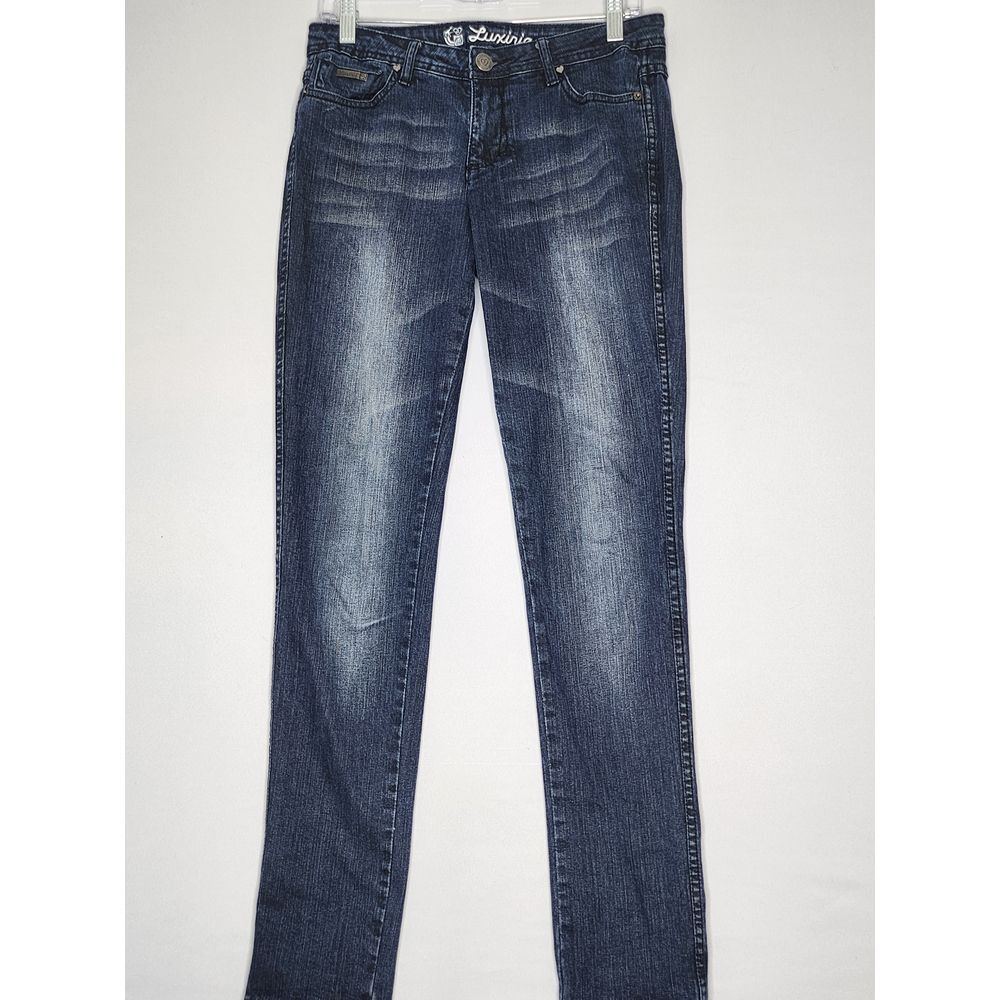 Luxirie Jeans woman‎ Size 9 Straight leg Hearts on pockets
